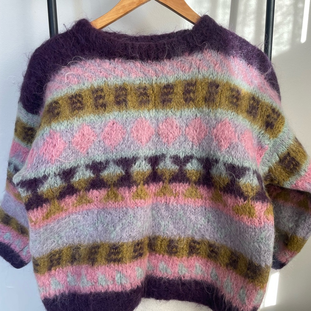 Vibrant Striped Women's Sweater